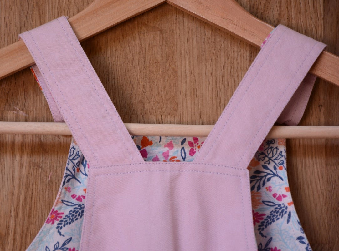 Two Stitches - Freddie Dungarees or Dress Sewing Pattern