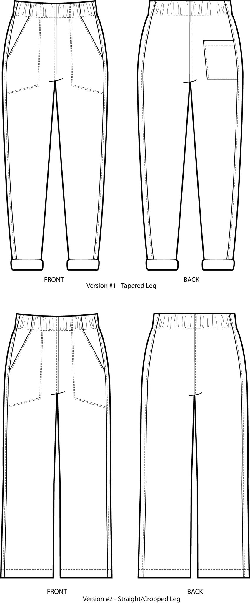 Sew House Seven - Free Range Slacks 00-20 Sewing Pattern (standard)