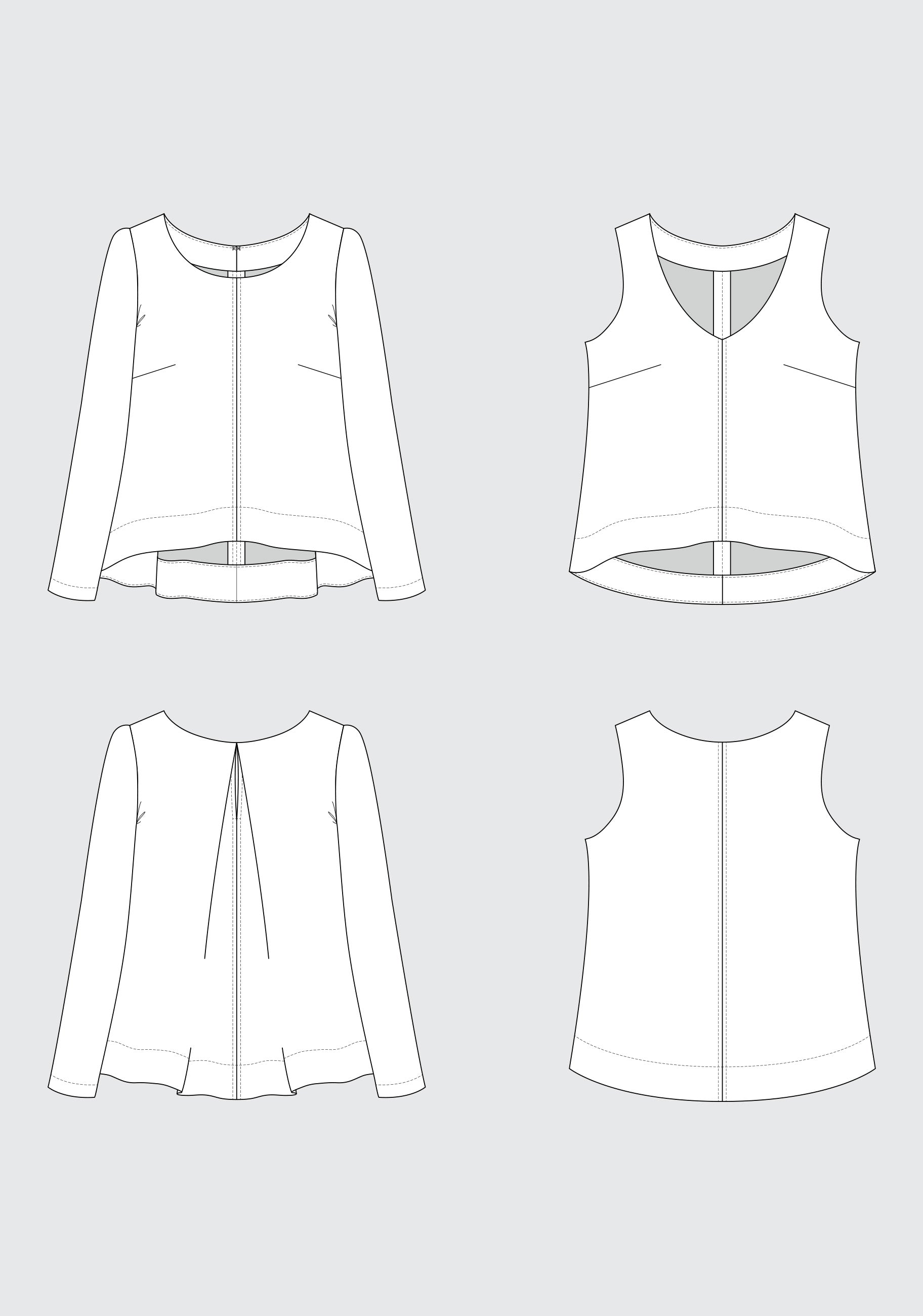 Grainline Studio Hadley Top Sewing Pattern