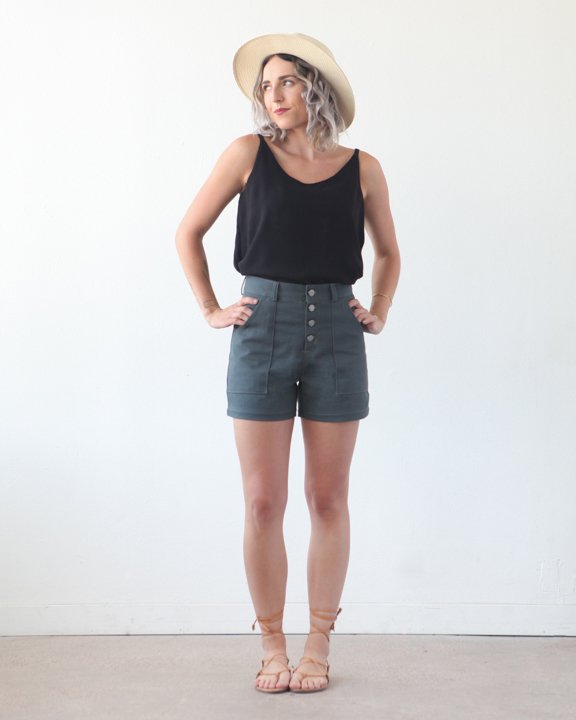 True / Bias  -  LANDER Pant & Short Sewing Pattern