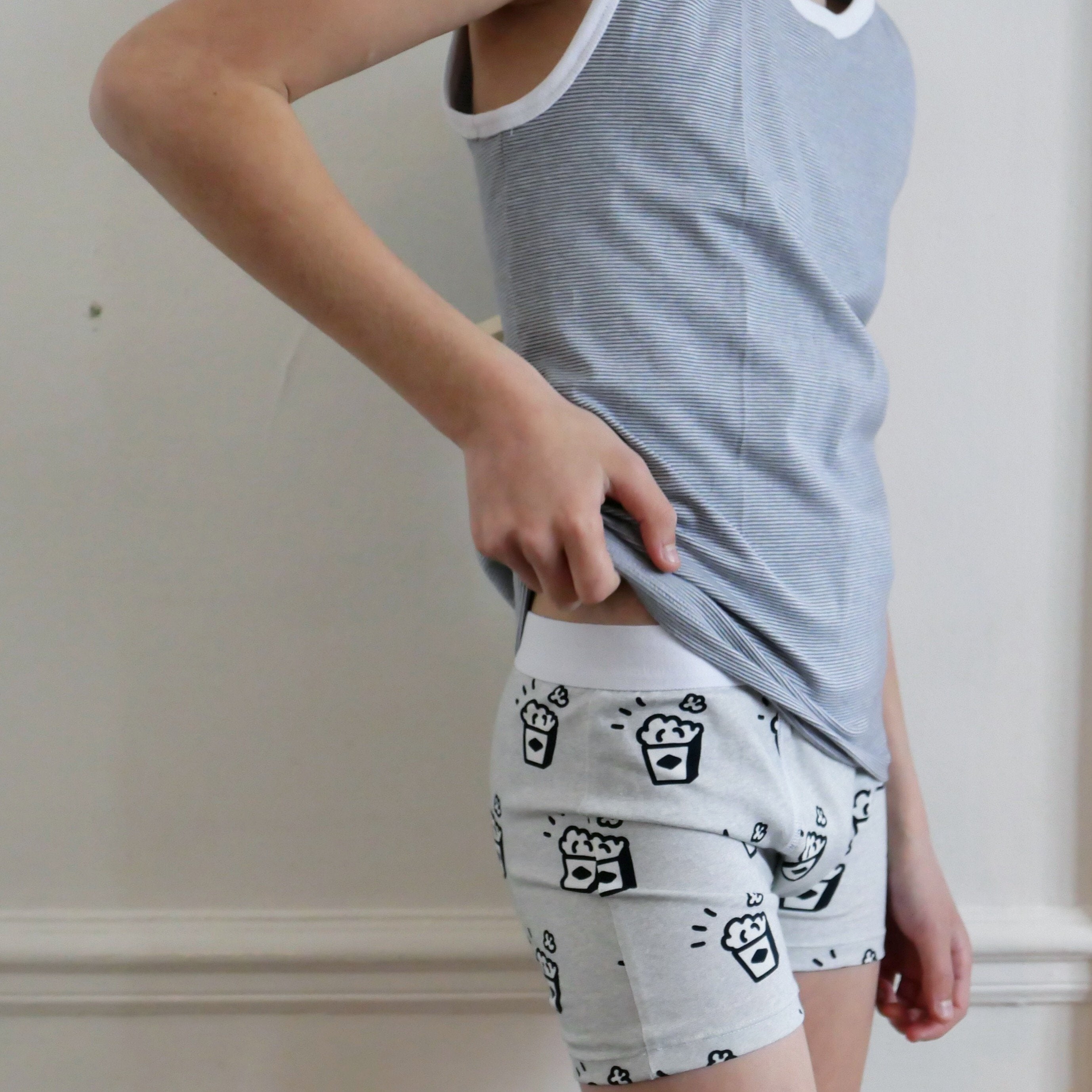 Ikatee -  Sebastien Underwear/ Swimsuit boys 3-12y - Paper Sewing Pattern