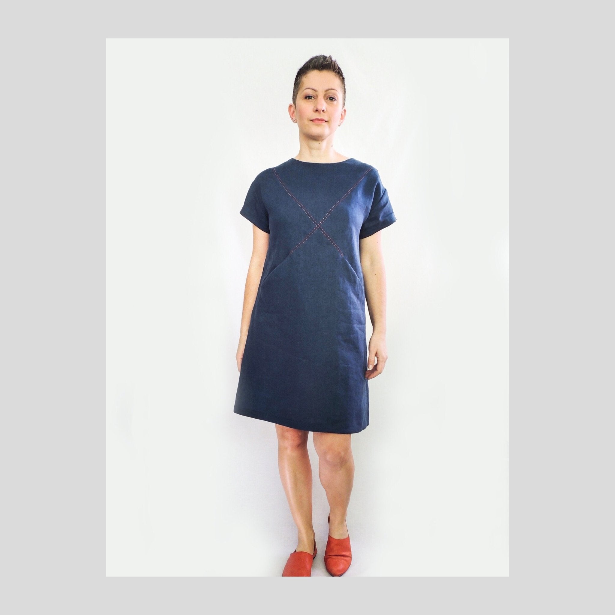 Dhurata Davies - Maxine Dress - Paper Sewing Pattern