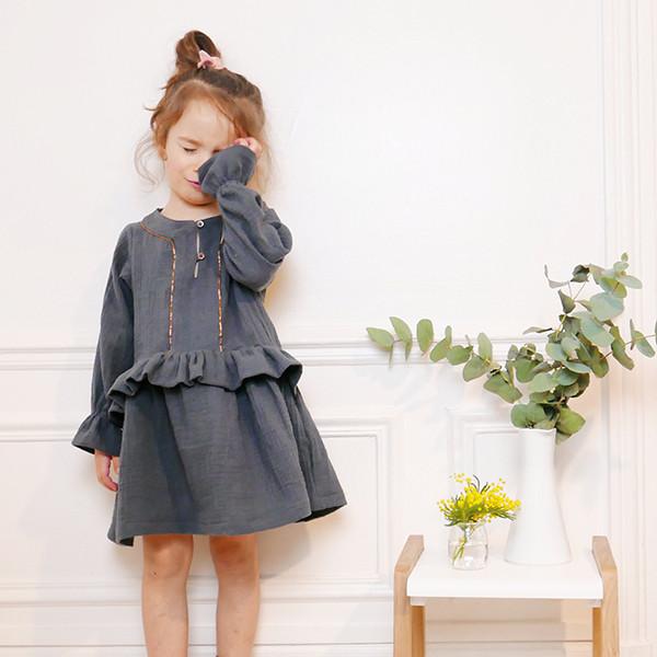 Ikatee - LILAS Trio Blouse - Top - Dress - Ages 3-12 Paper Sewing Pattern