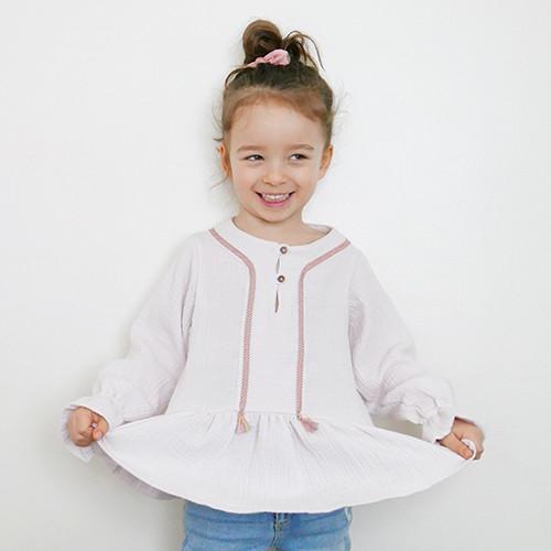 Ikatee - Lilas Trio Blouse - Top - Dress - Ages 3-12 Paper Sewing Pattern