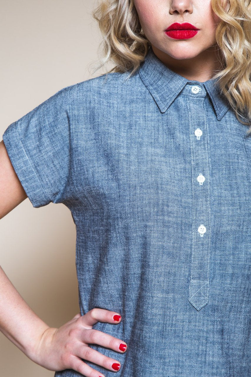 Closet Core - Kalle Shirt & Shirtdress Sewing Pattern