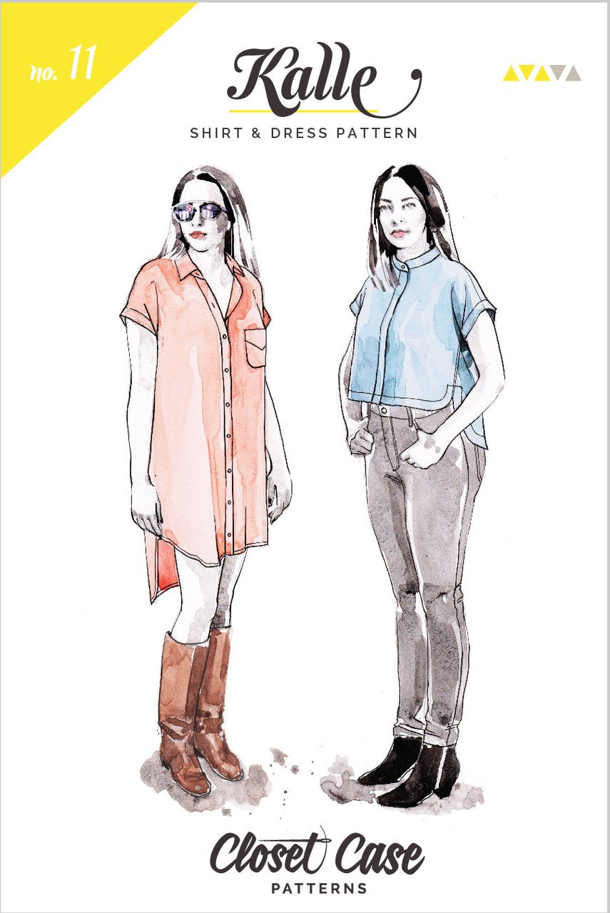 Closet Case - Kalle Shirt & Shirtdress Sewing Pattern