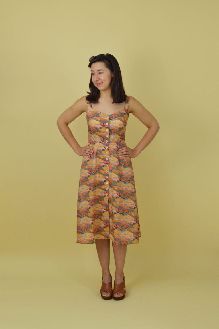 NINA LEE Kew Dress Sewing Pattern