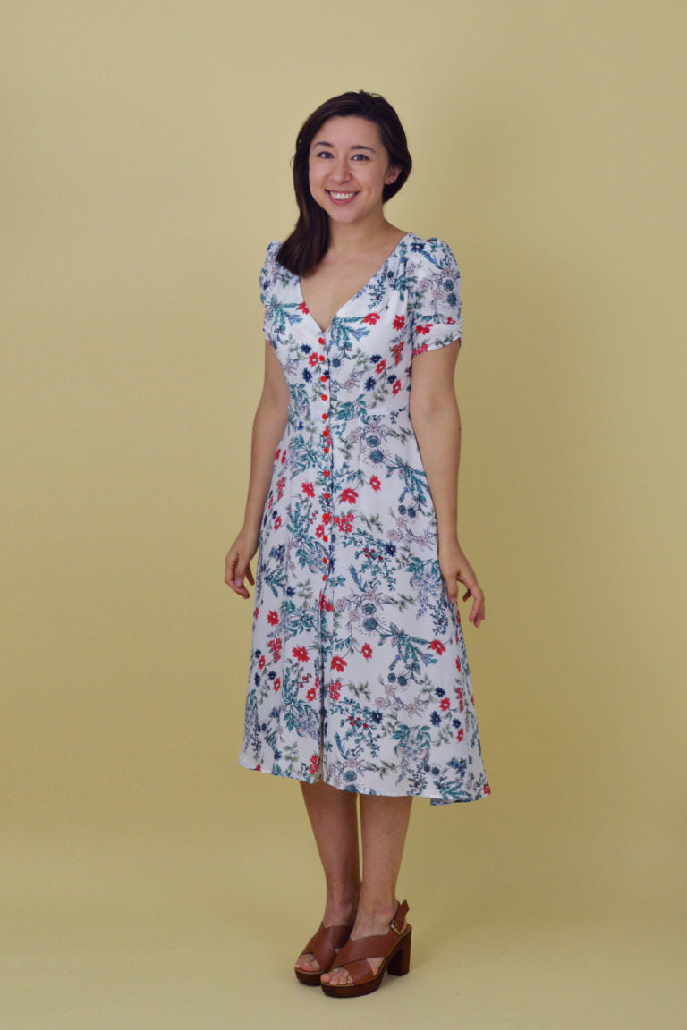 NINA LEE Kew Dress Sewing Pattern