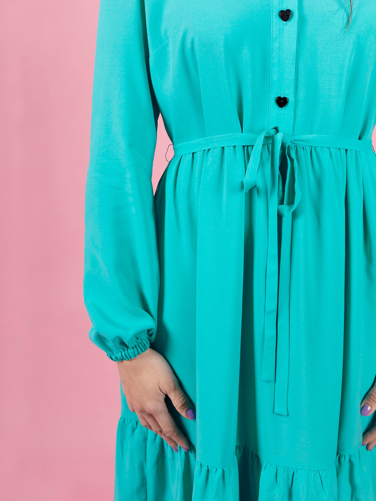 Sewing Kit - Lyra Shirt Dress in Mosaics Viscose (Multiple Colours)
