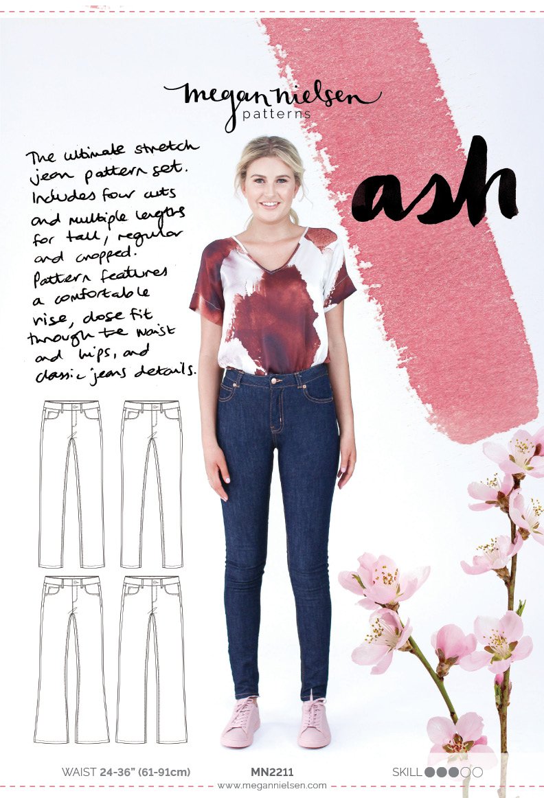 Megan Nielsen - Ash Jeans Sewing Pattern