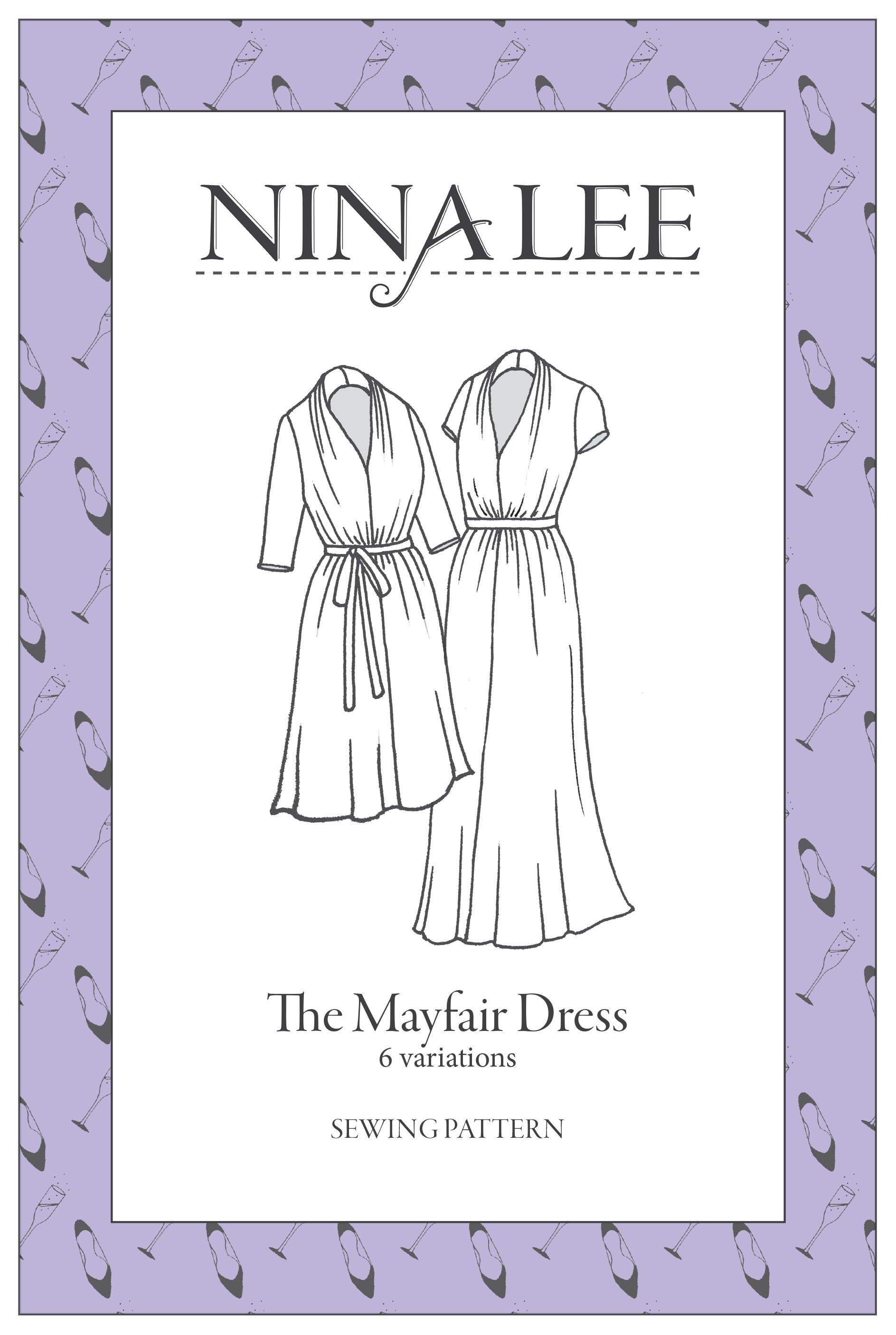 NINA LEE Mayfair Dress Sewing Pattern