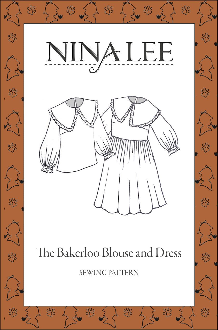 NINA LEE Bakerloo Blouse and Dress Sewing Pattern