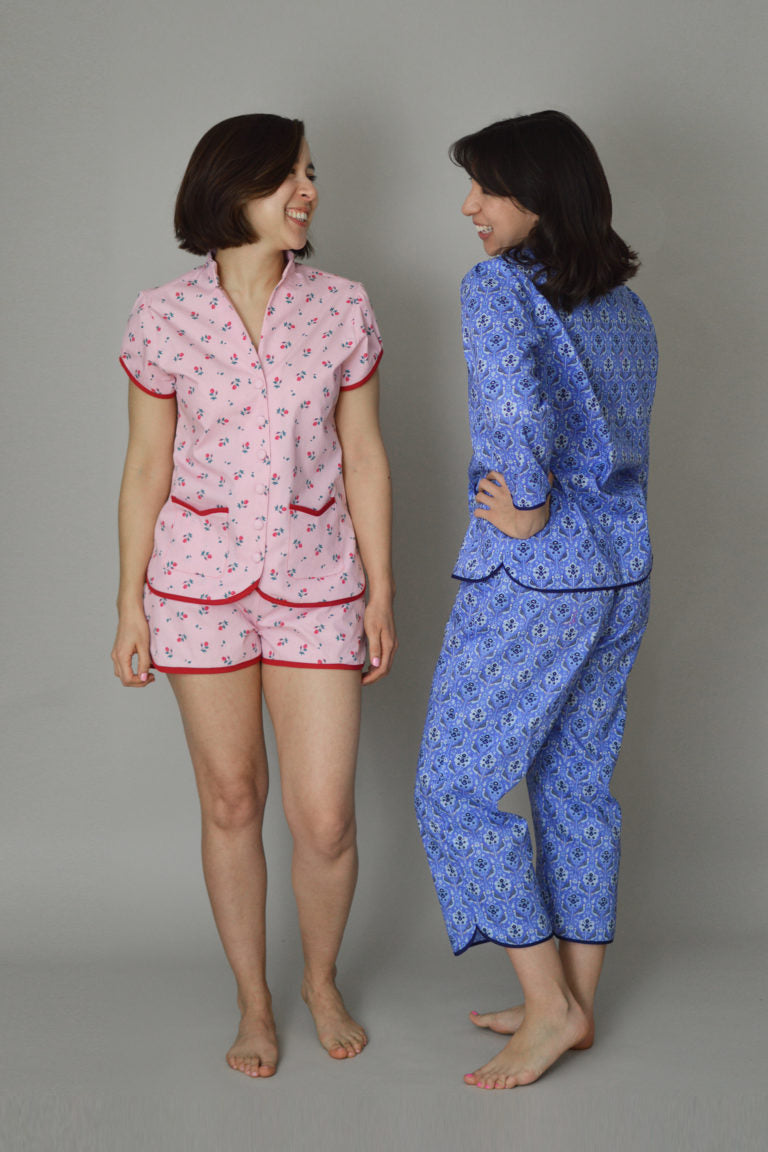 NINA LEE Piccadilly Pyjamas Sewing Pattern