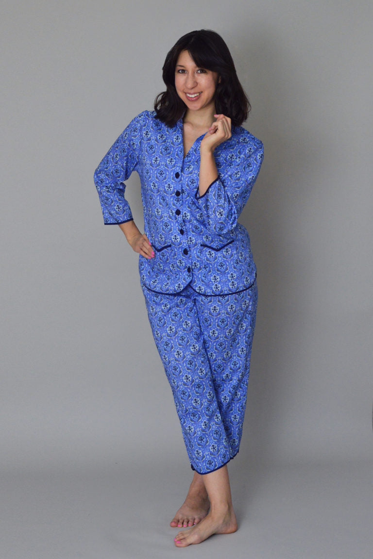 NINA LEE Piccadilly Pyjamas Sewing Pattern