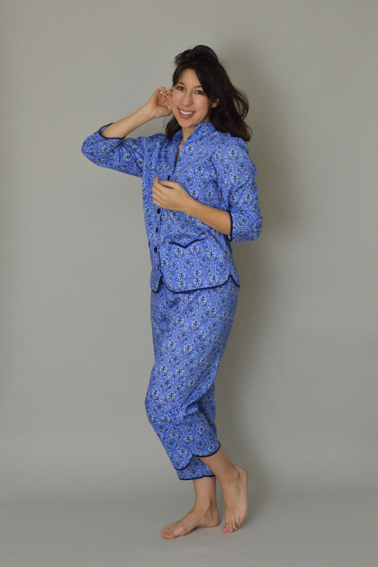 NINA LEE Piccadilly Pyjamas Sewing Pattern