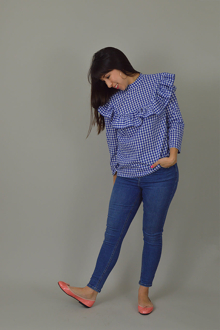 NINALEE Bloomsberry Blouse Sewing Pattern