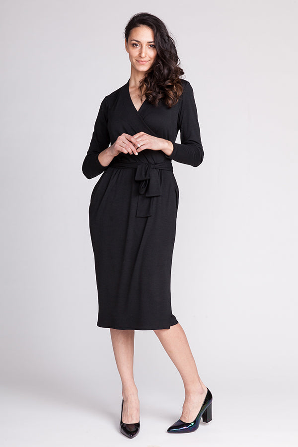 Named Clothing - OLIVIA Jersey Wrap Dress Sewing Pattern