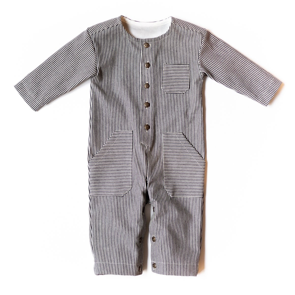 Ikatee - Brooklyn Jumpsuit 6m - 4 years - Paper Sewing Pattern