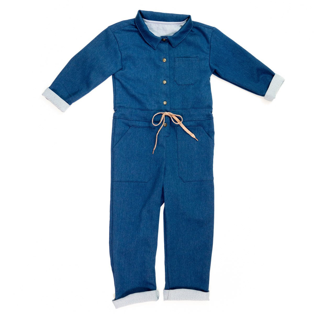 Ikatee - Brooklyn Jumpsuit 6m - 4 years - Paper Sewing Pattern