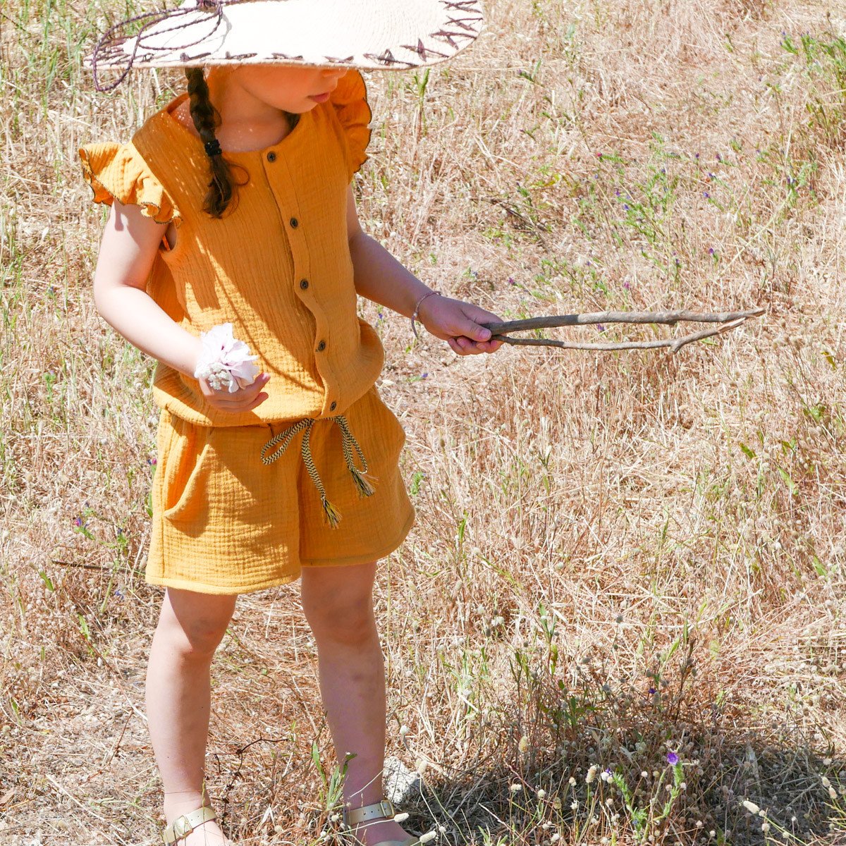 Ikatee - MARIEKE Jumpsuit - Playsuit - Dress - Ages 3-12 Paper Sewing Pattern
