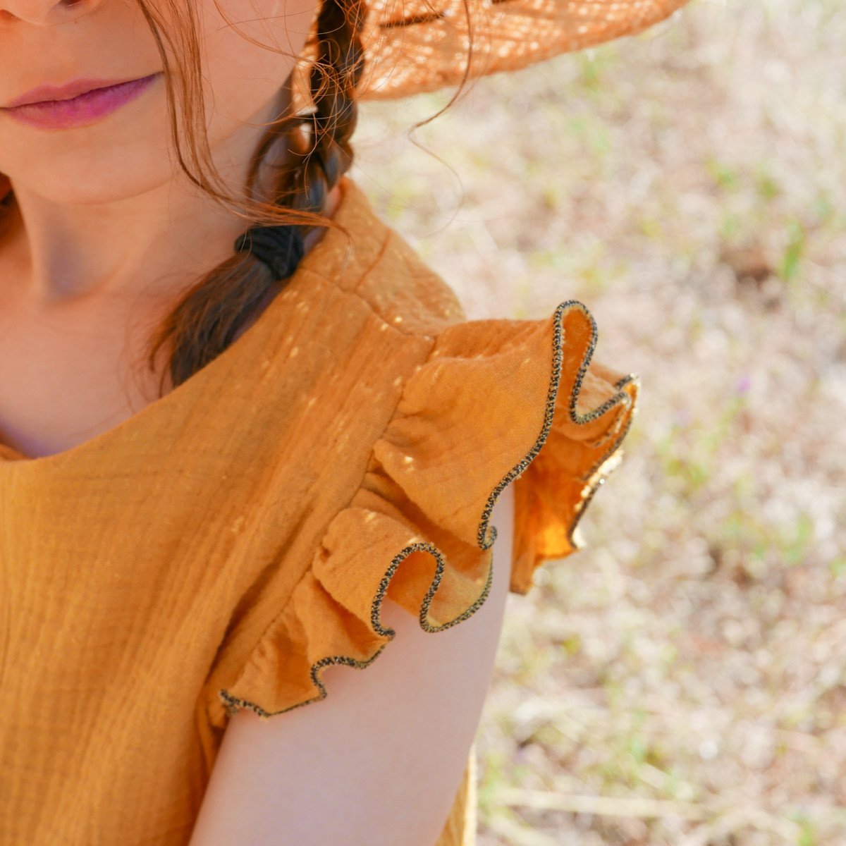 Ikatee - MARIEKE Jumpsuit - Playsuit - Dress - Ages 3-12 Paper Sewing Pattern