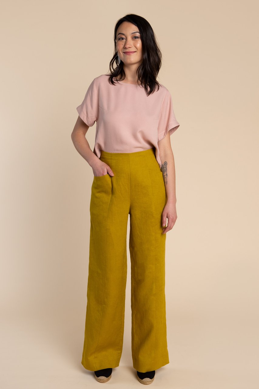 Closet Core - Pietra Trousers and Shorts Sewing Pattern