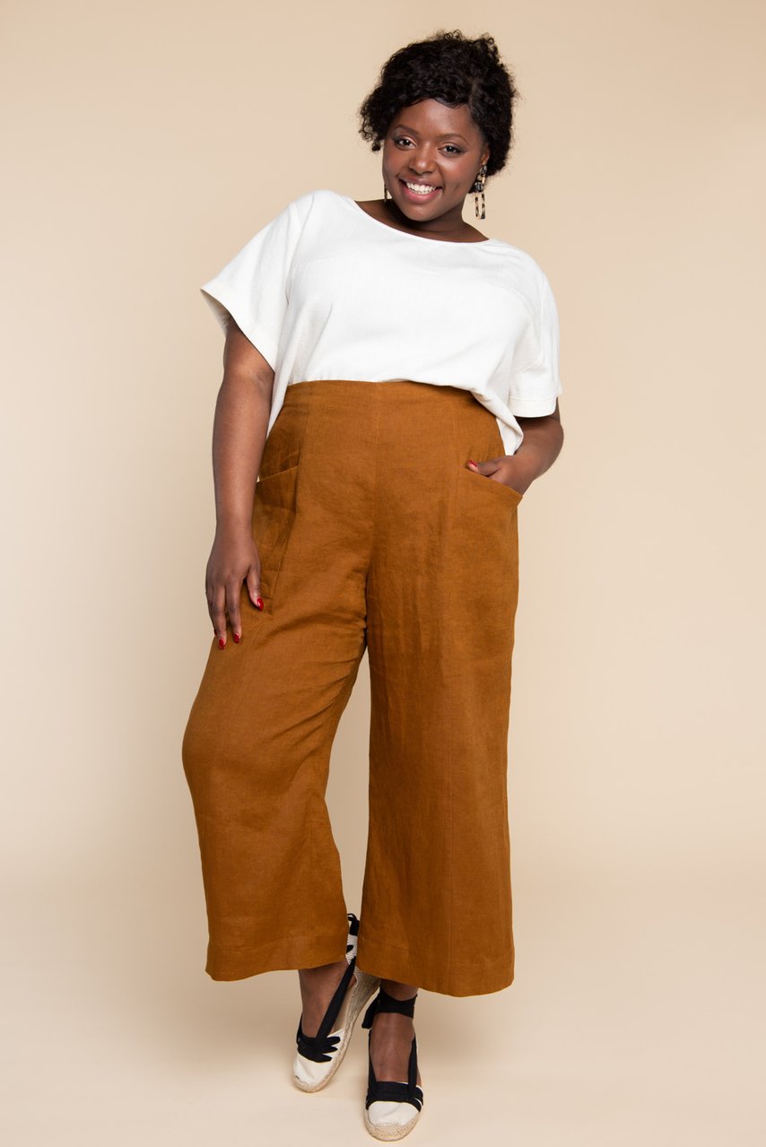 Closet Core - Pietra Trousers and Shorts Sewing Pattern