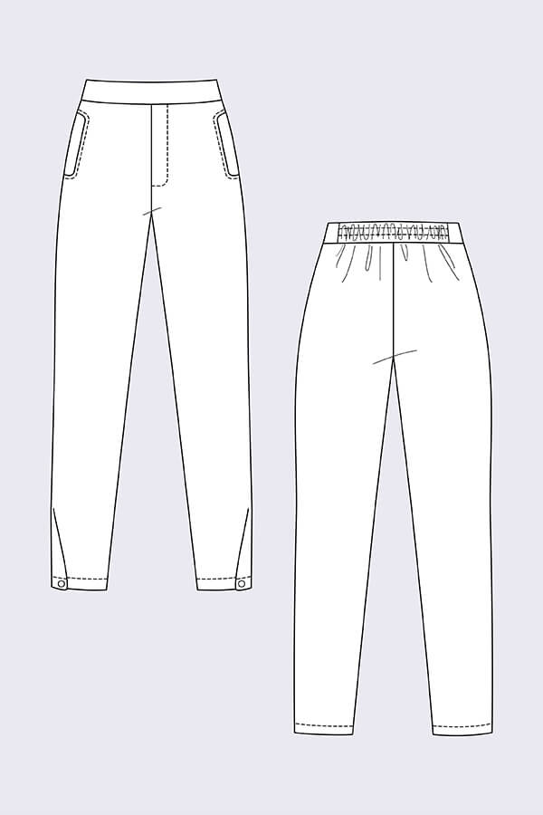 Named Clothing - RURI Sweatpants Sewing Pattern