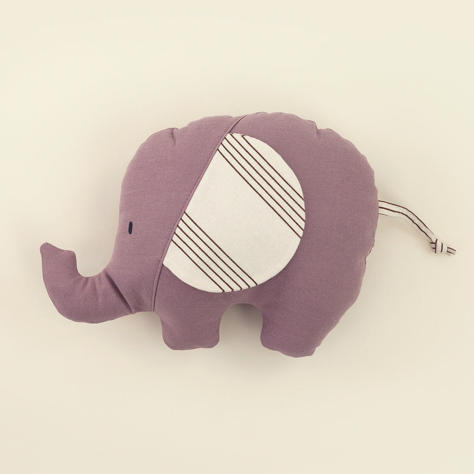 See You At Six - Toadstool Purple Linen Viscose Fabric