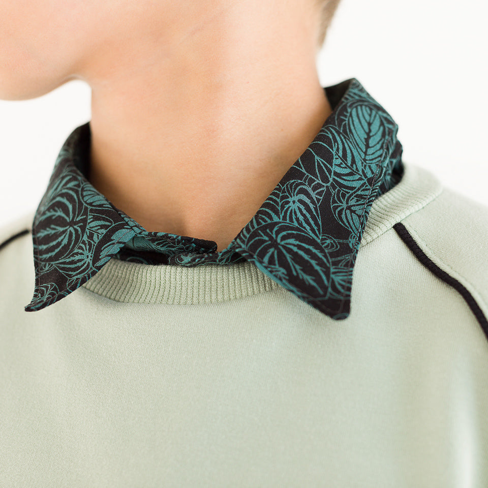 See You At Six - Gray Aqua Plain French Terry