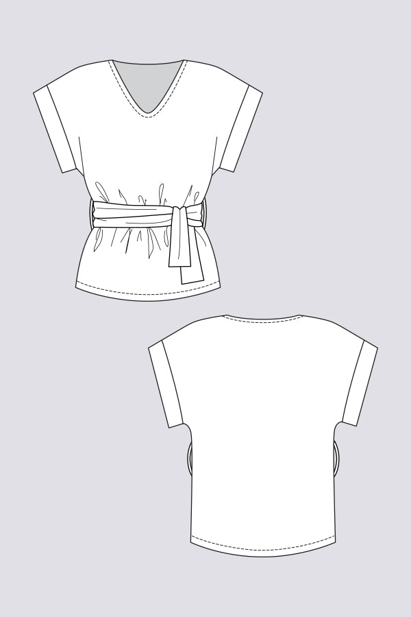 Named Clothing - SOINTU Loose Tee Sewing Pattern