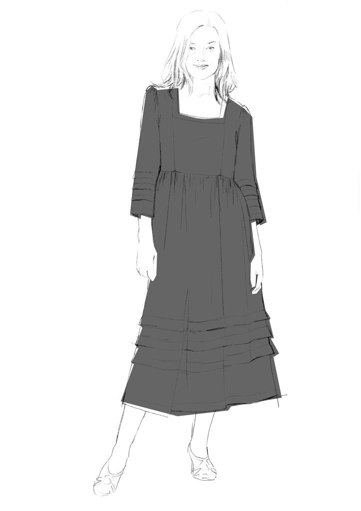 By Hand London - Tazmin Dress Sewing Pattern