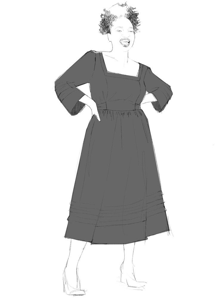 By Hand London - Tazmin Dress Sewing Pattern