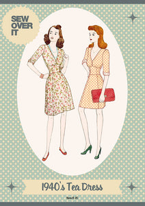 Sew Over It - 1940's Tea Dress Sewing Pattern