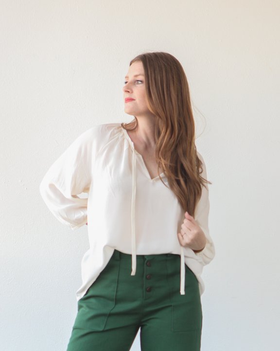 True / Bias - ROSCOE Blouse & Dress Sewing Pattern