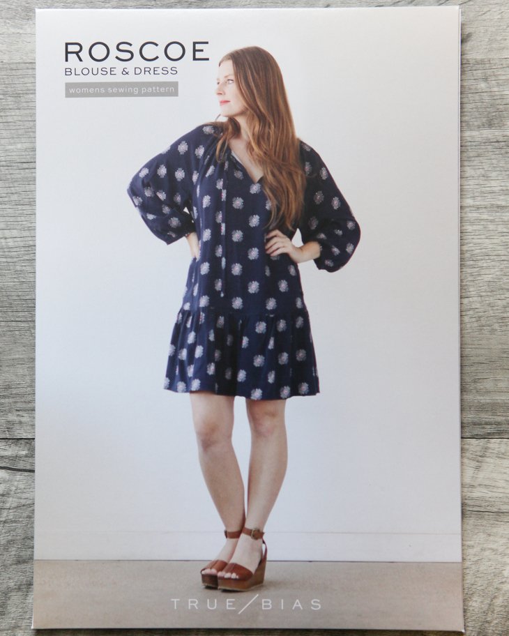 True / Bias - ROSCOE Blouse & Dress Sewing Pattern