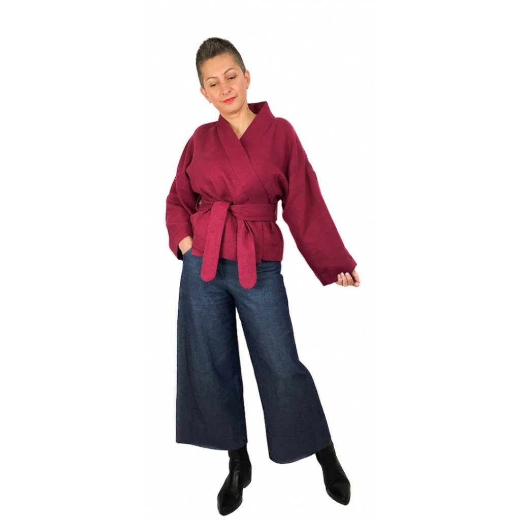 Dhurata Davies - The Overlap Jacket - Paper Sewing Pattern