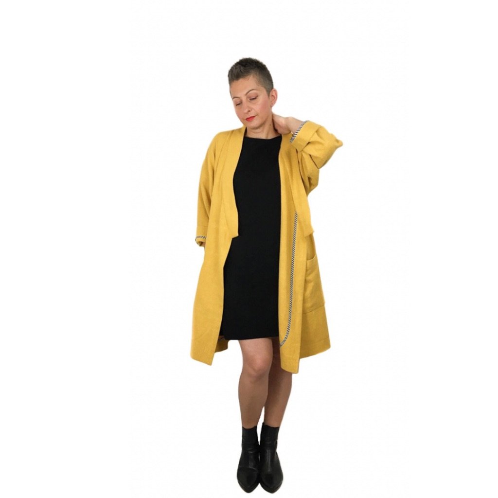 Dhurata Davies - The Overlap Jacket - Paper Sewing Pattern