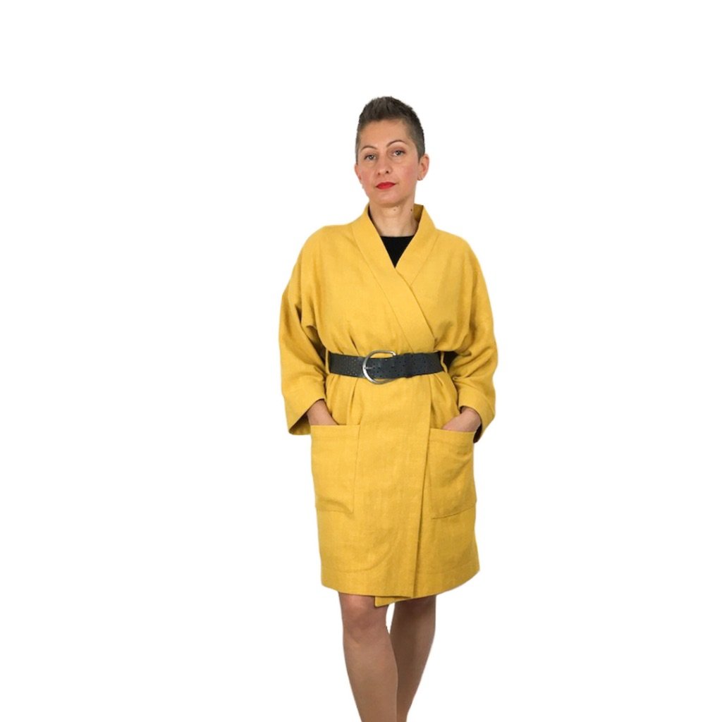 Dhurata Davies - The Overlap Jacket - Paper Sewing Pattern