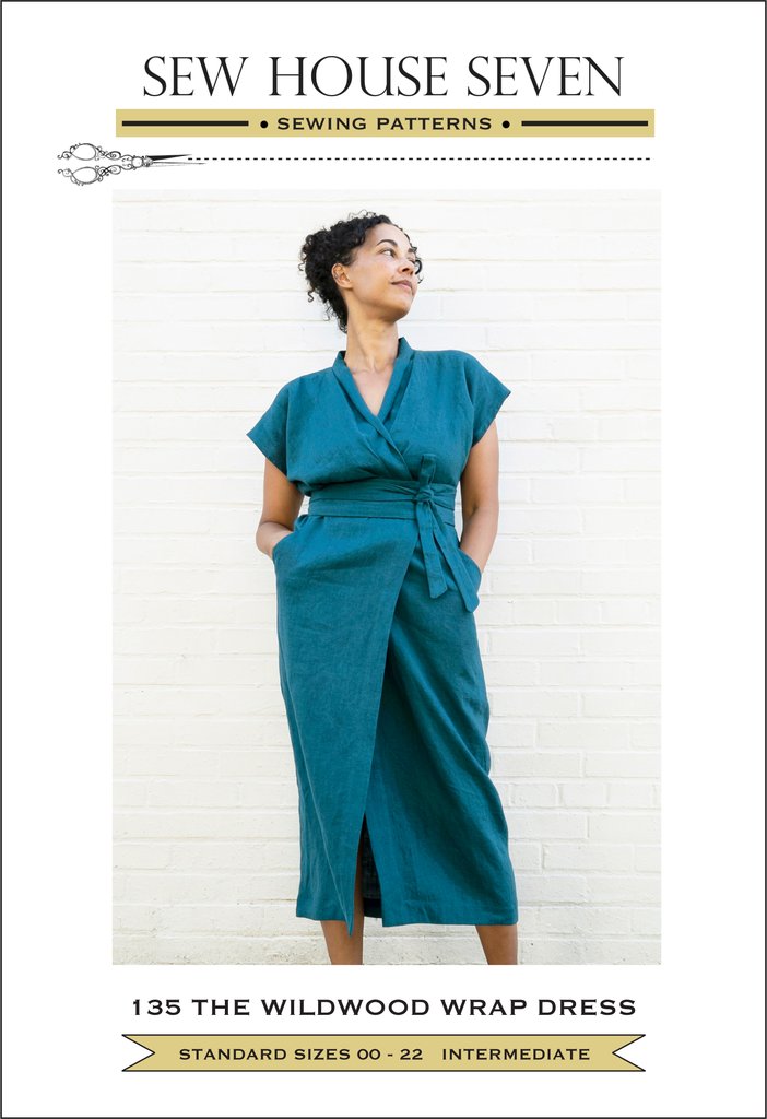 Sew House Seven - The Wildwood Wrap Dress Sewing Pattern 00-22