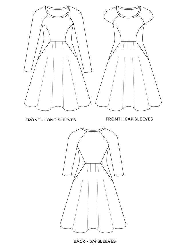 Tilly and the Buttons - Zadie Dress Sewing Pattern