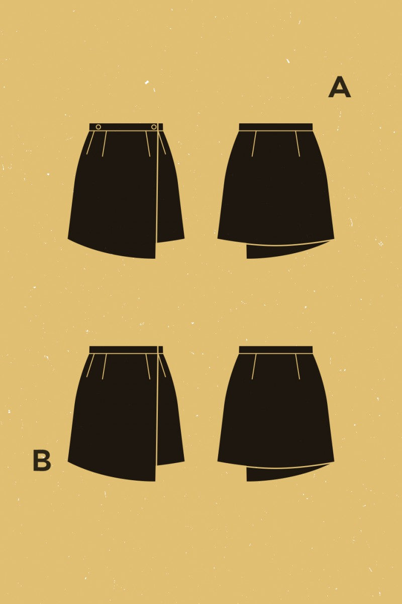 Deer & Doe - AGAVE JUPE SKIRT Sewing Pattern