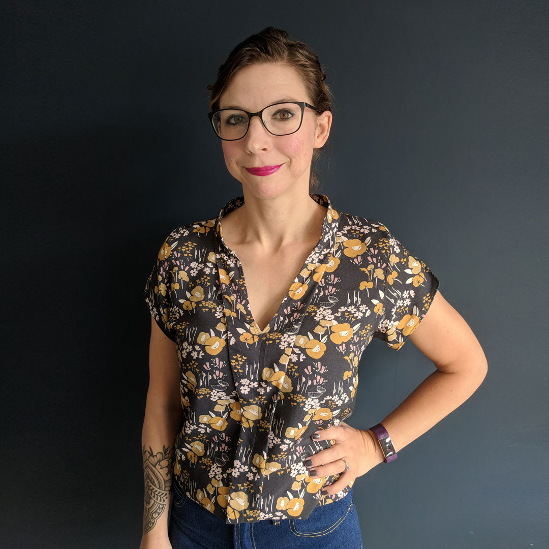 Experimental Space -Evelyn Blouse Sewing Pattern