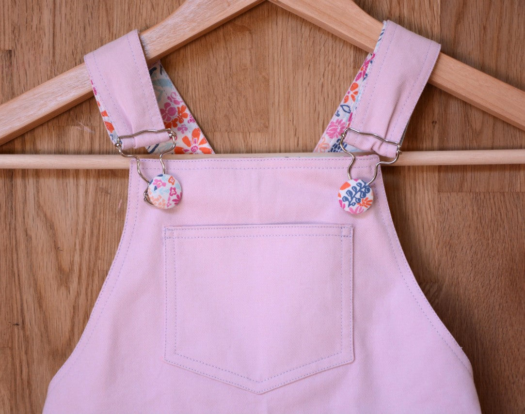 Two Stitches - Freddie Dungarees or Dress Sewing Pattern