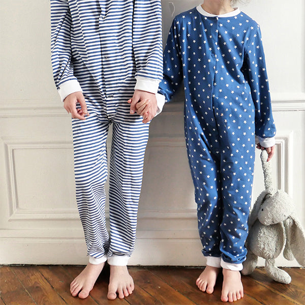 Ikatee - GABY Unisex PJ Jumpsuit  3-12 Years - Paper Sewing Pattern