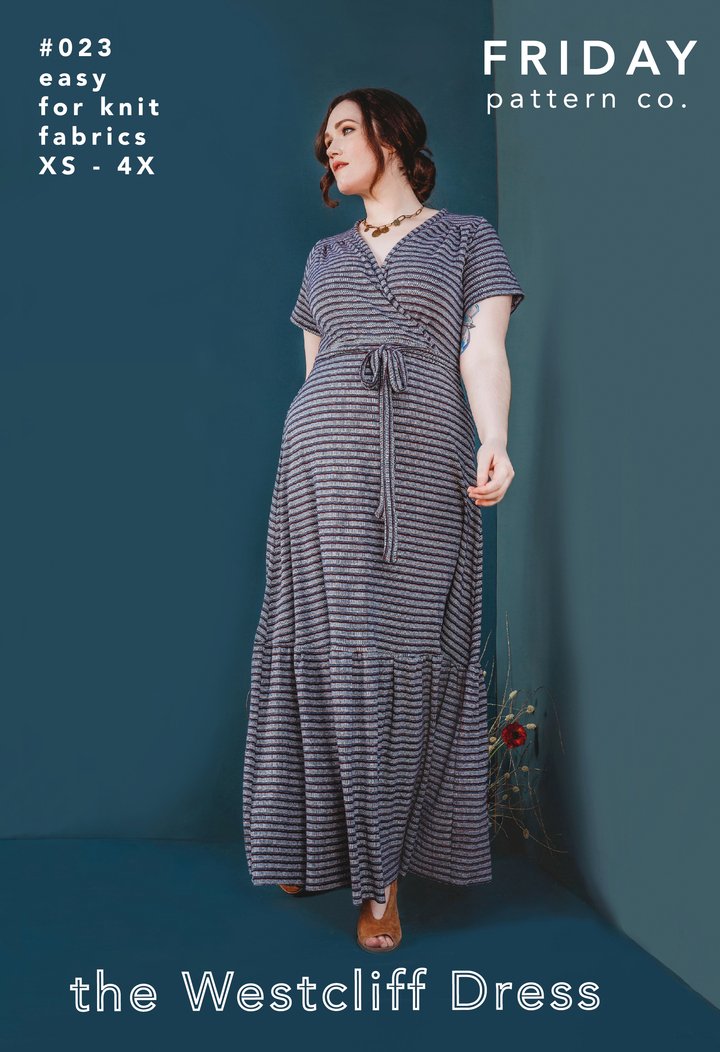 FRIDAY Pattern Co the Westcliff Dress Sewing Pattern