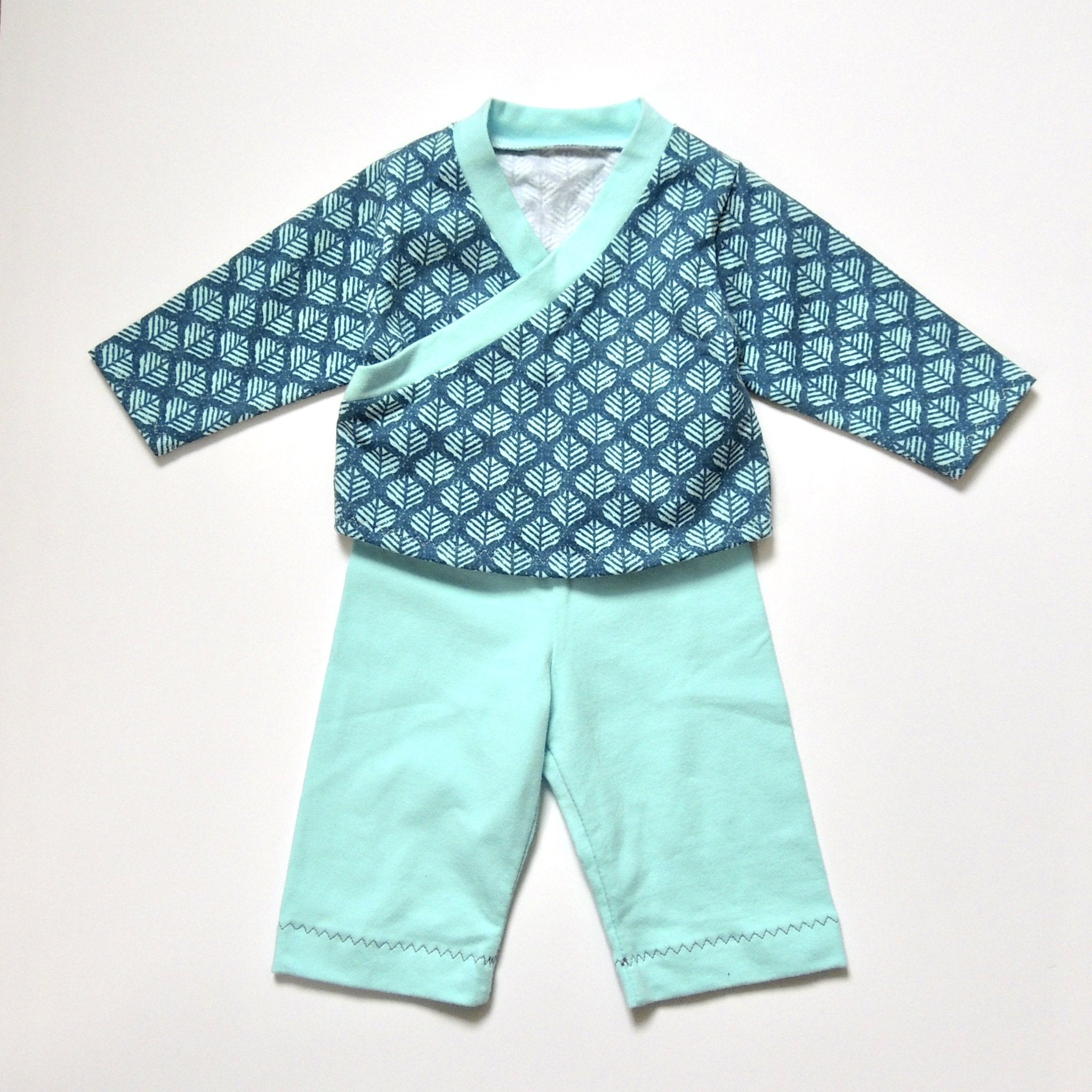 Dhurata Davies - Roo Top and Marley Bottoms (Newborn - 24 months) - Paper Sewing Pattern