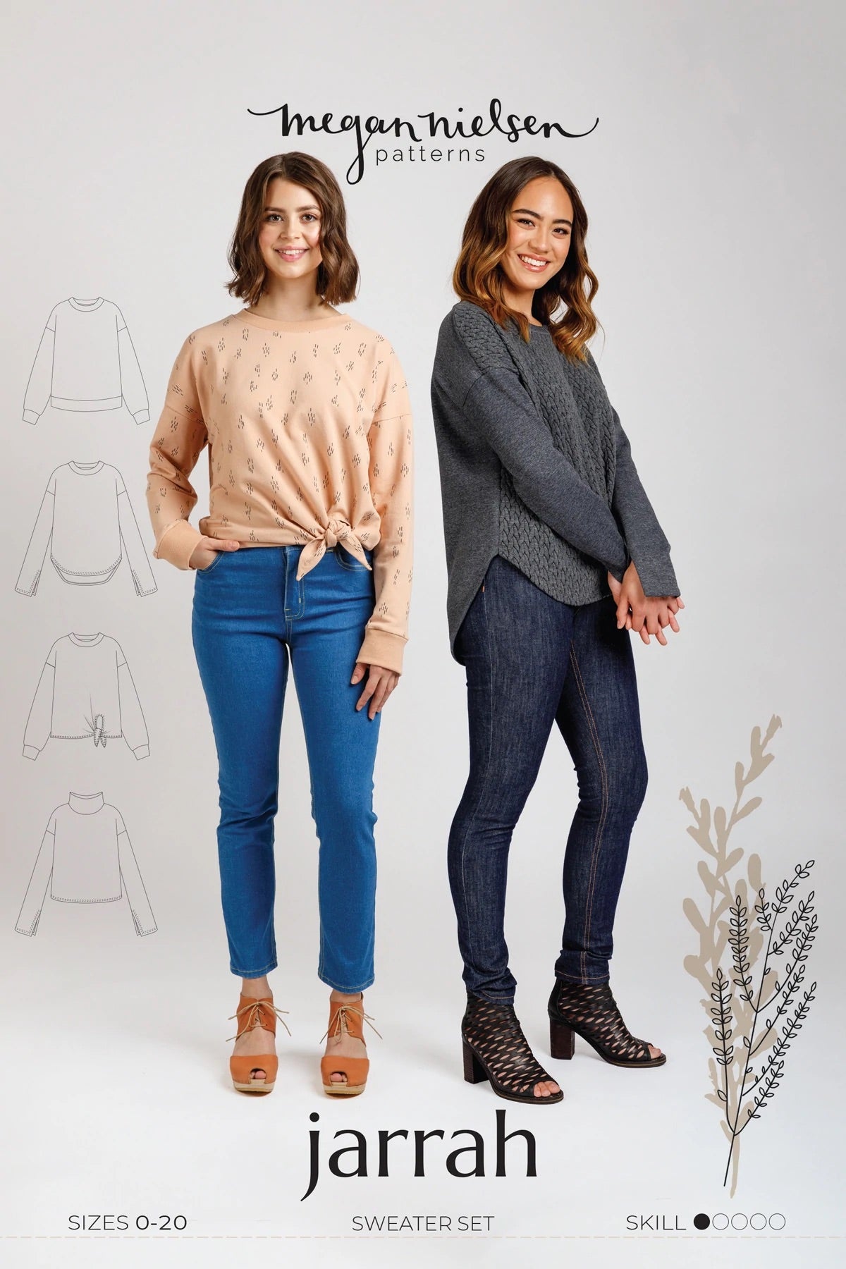 Megan Nielsen - Jarrah Sweater Sewing Pattern