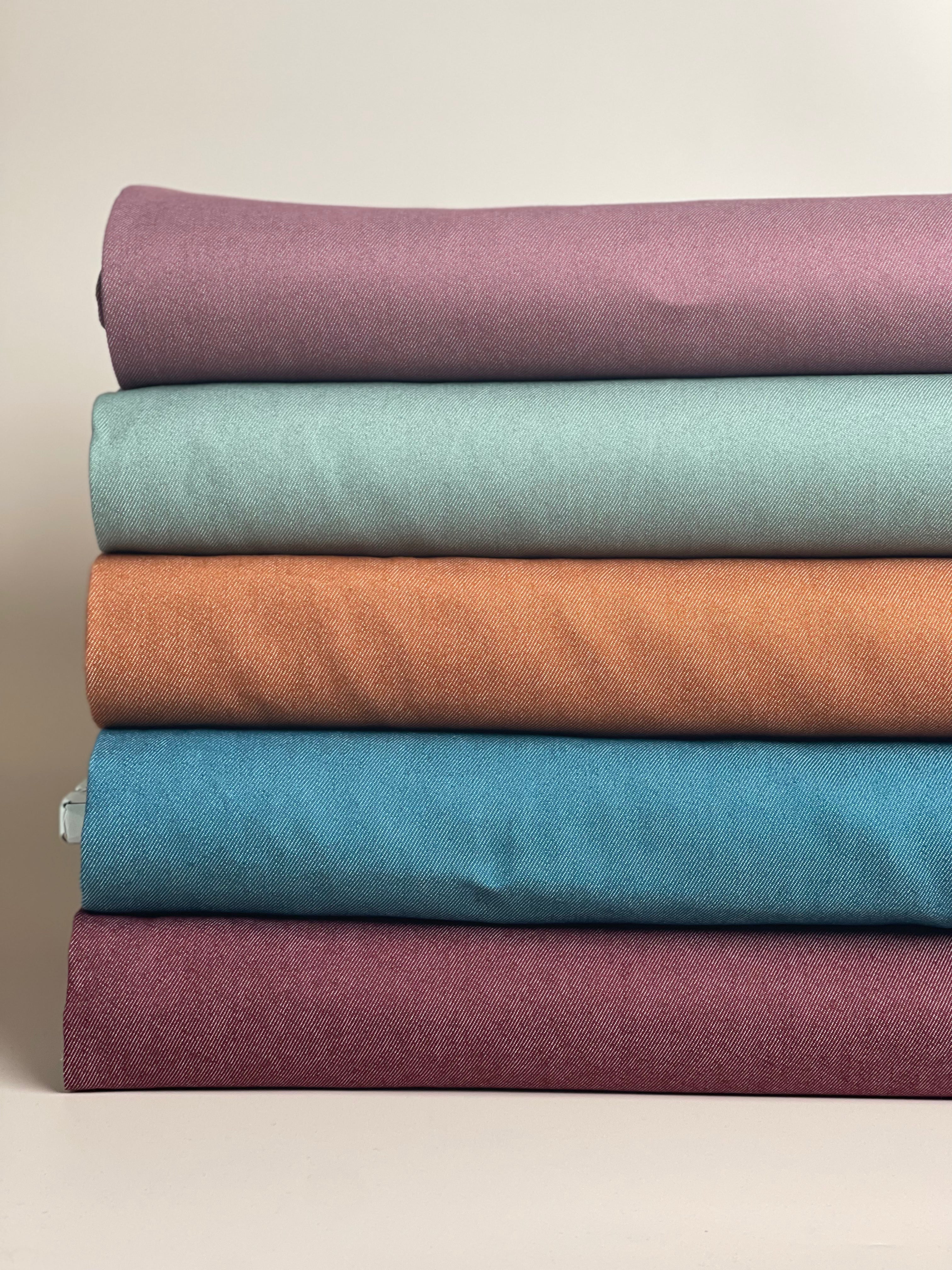 Vintage Stretch Denim in Mauve