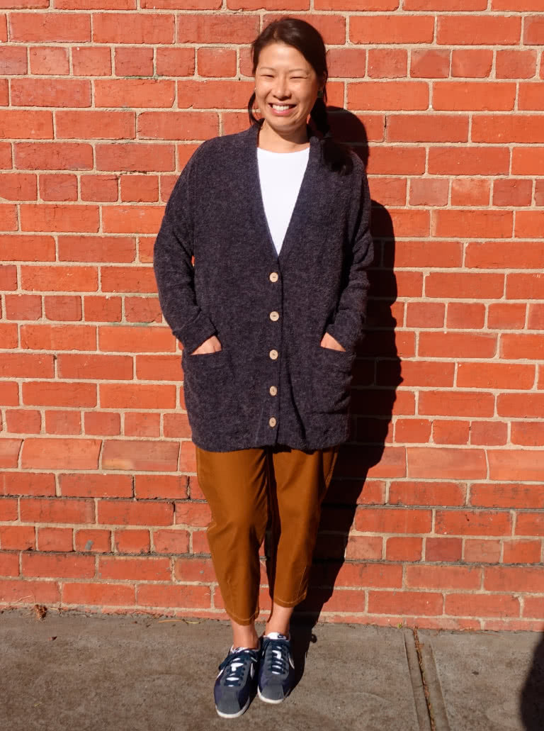 Style ARC - Sabel Boyfriend Knit Cardi (Sizes 4-16) Sewing Pattern